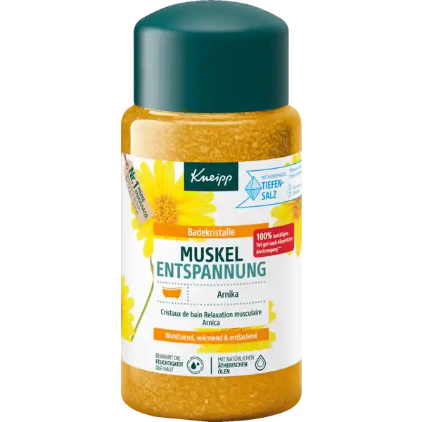 Badekristalle Muskel Entspannung