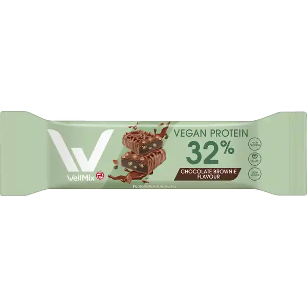 veganer Proteinriegel Chocolate Brownie Flavour