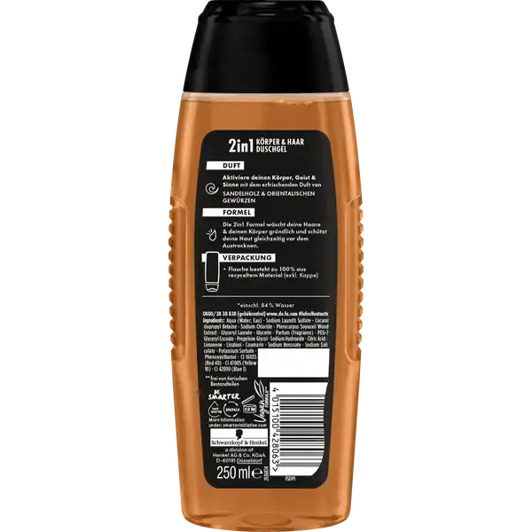 2in1 Körper & Haar Duschgel Dark Passion