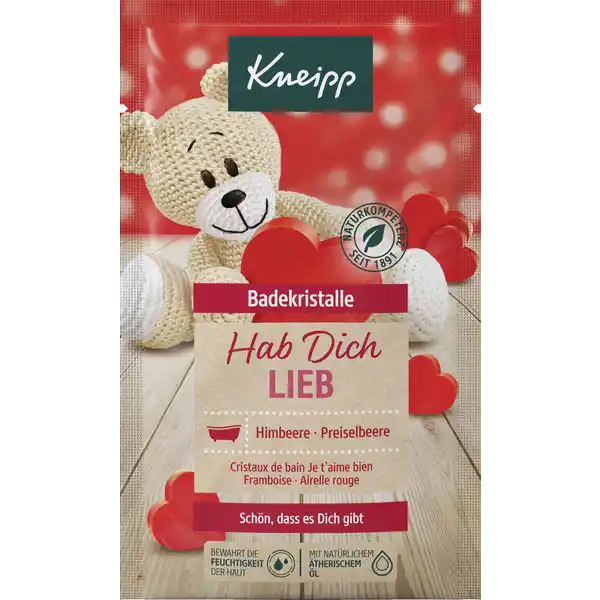 Badekristalle Hab dich lieb