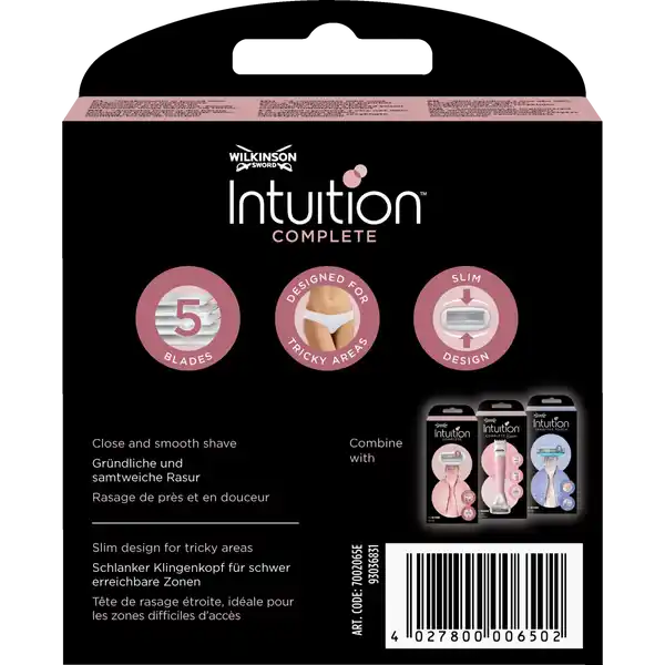 Intuition Complete Rasierklingen