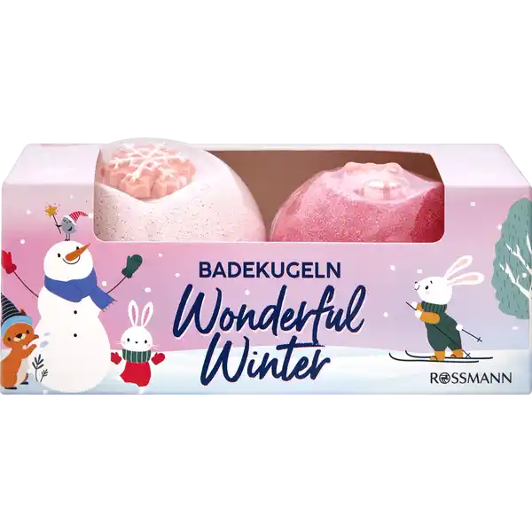 Badekugeln Wonderful Winter