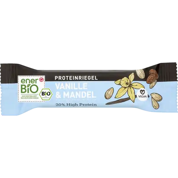 Veganer Proteinriegel Vanille & Mandel