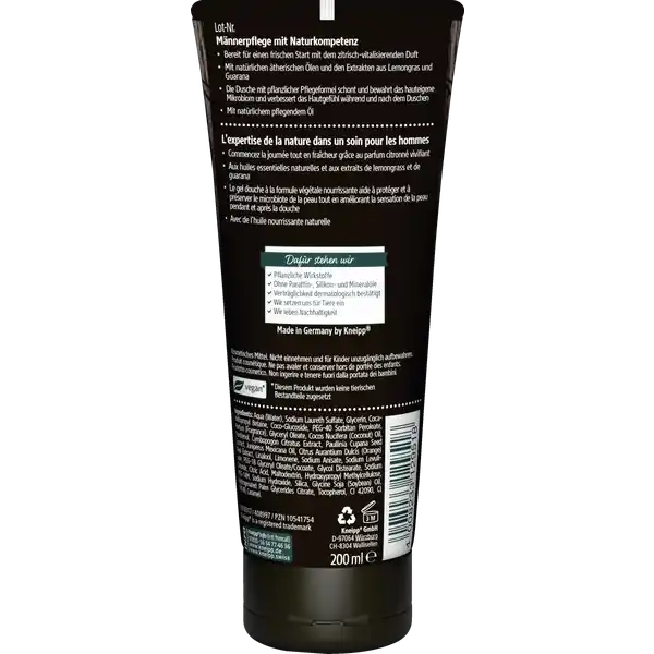 MEN 2 in 1 Dusche Startklar