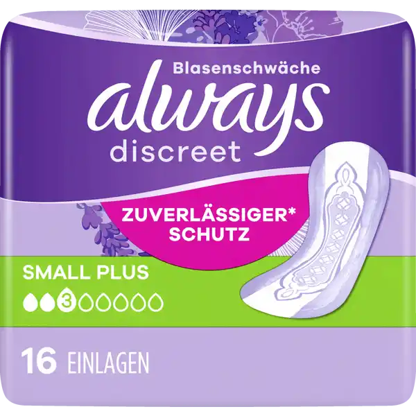 Discreet Inkontinenz Small Plus