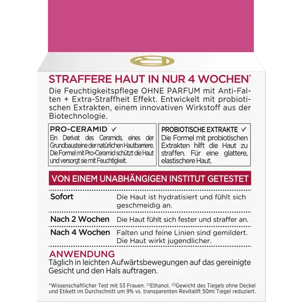 Feuchtigkeitspflege ohne Parfum