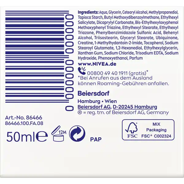 Q10 Anti-Falten Power Straffende Tagespflege LSF30