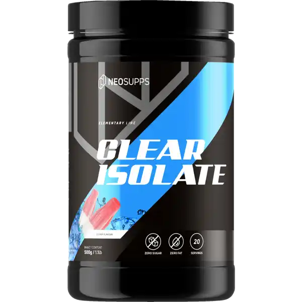 Clear Isolate Ice Pop