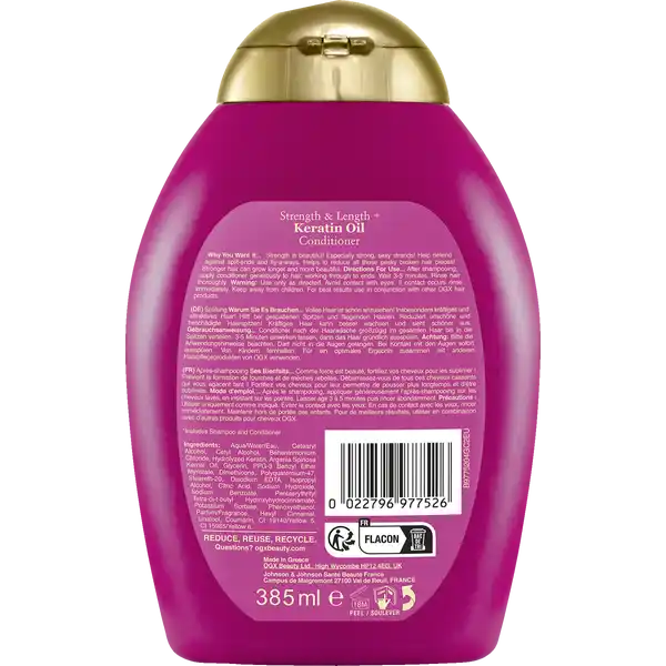 Strength & Length + Keratin Oil Conditioner