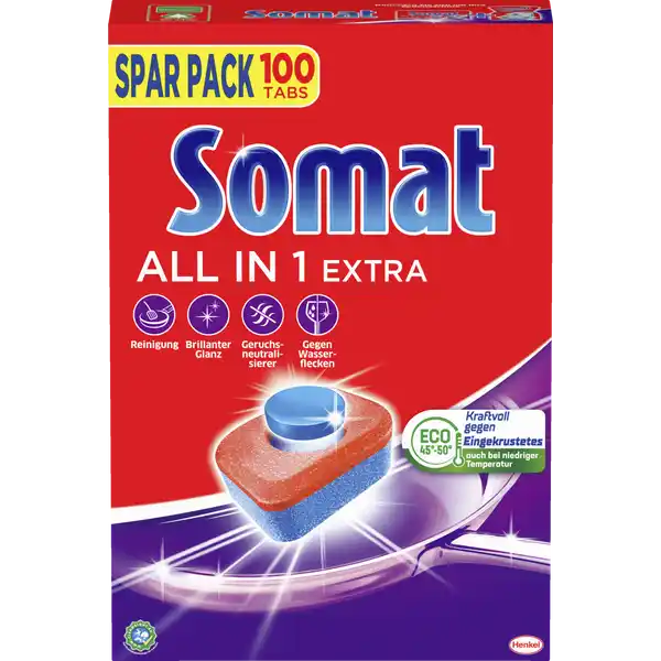All in 1 Extra Geschirrspültabs