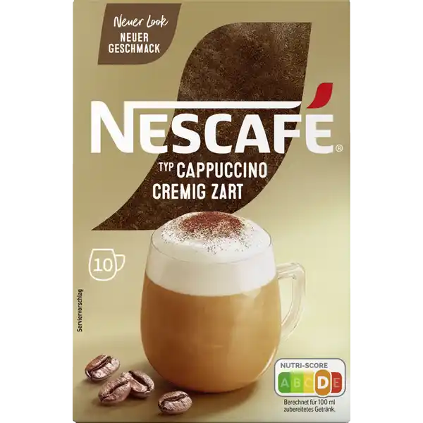Typ Cappuccino Cremig Zart