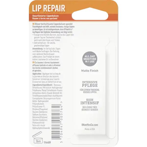 Lip Repair unparfümierter Lippenbalsam