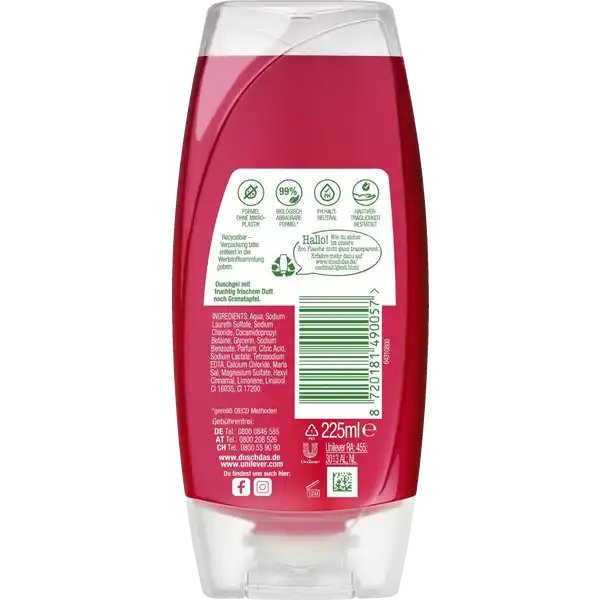 Duschgel Granatapfel