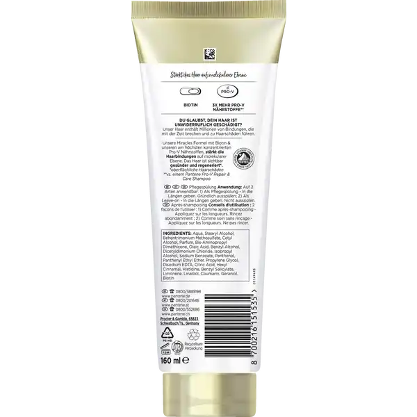 Miracles Molecular Bond Repair Pflegespülung