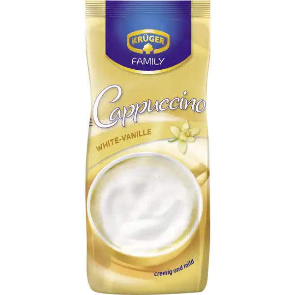White-Vanille Cappuccino