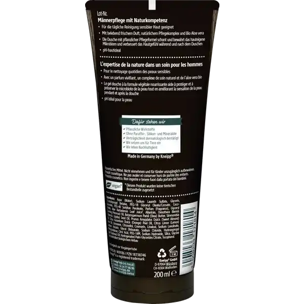 MEN 3 in 1 Dusche FRISCH & SENSITIV