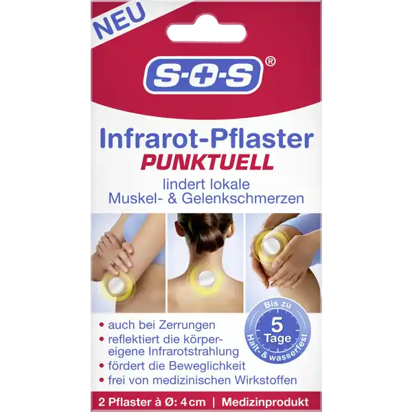 Infrarot-Pflaster Punktuell