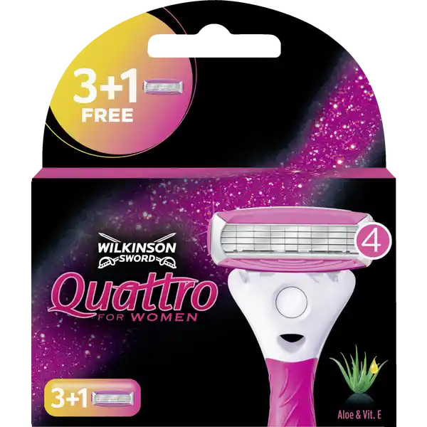 Quattro for Women Rasierklingen