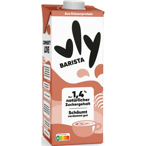 Barista aus Erbsenprotein
