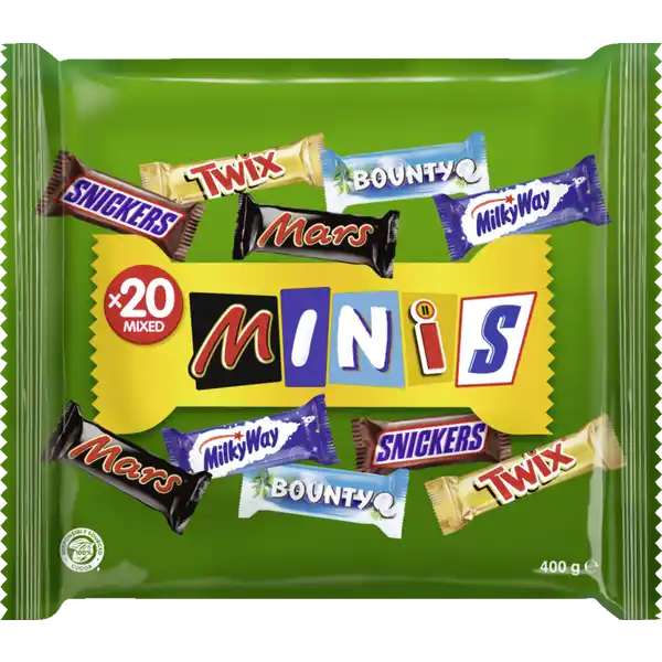 Mixed Minis, Schokoriegel Klassiker