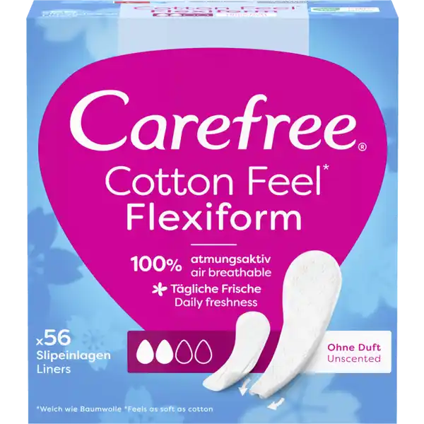 Slipeinlagen Cotton Feel Flexiform