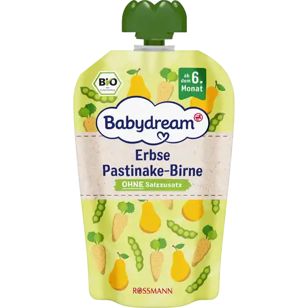 Bio Erbse Pastinake-Birne