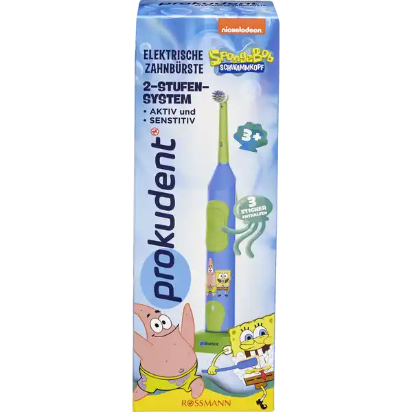 Kids Elektrische Zahnbürste Sponge Bob