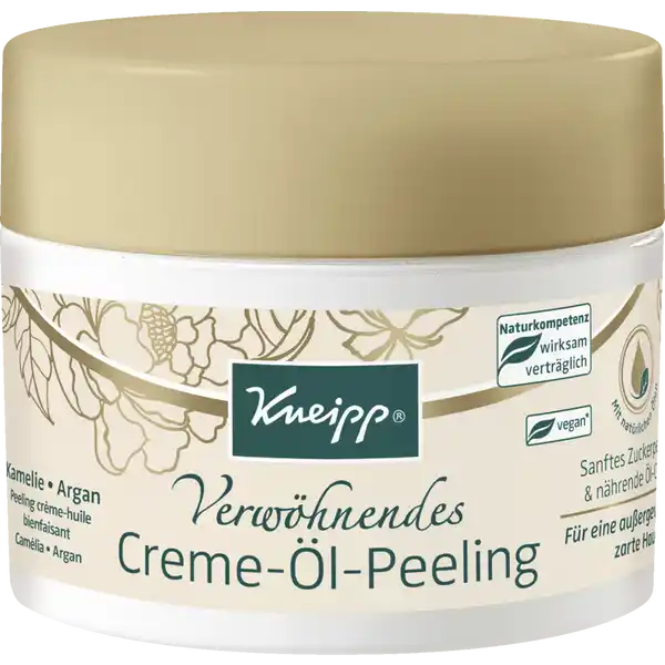 Verwöhnendes Creme-Öl-Peeling