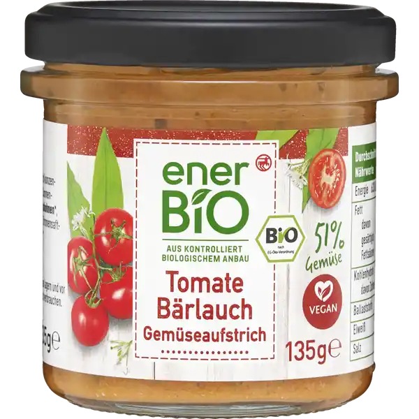 Tomate Bärlauch Gemüseaufstrich