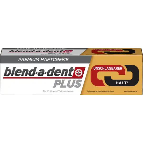 Plus Premium Haftcreme Unschlagbarer Halt