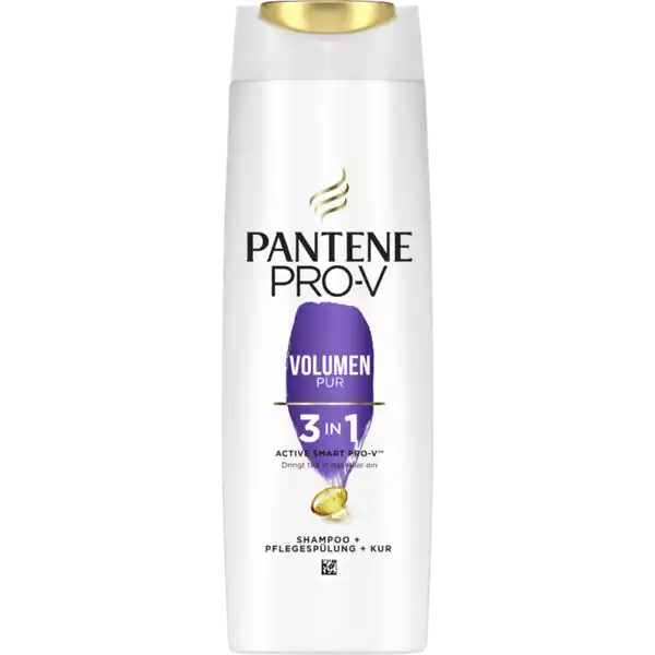 Volumen Pur 3 in 1 Shampoo, Pflegespülung & Kur
