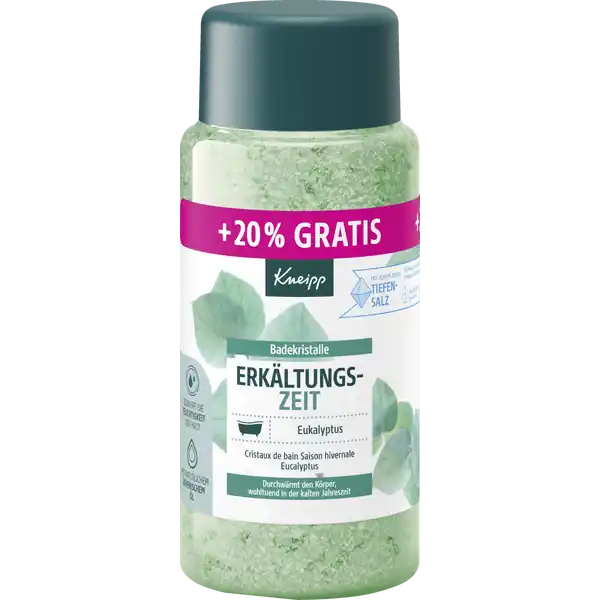 Badekristalle Erkältungszeit