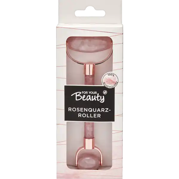Rosenquarz-Roller