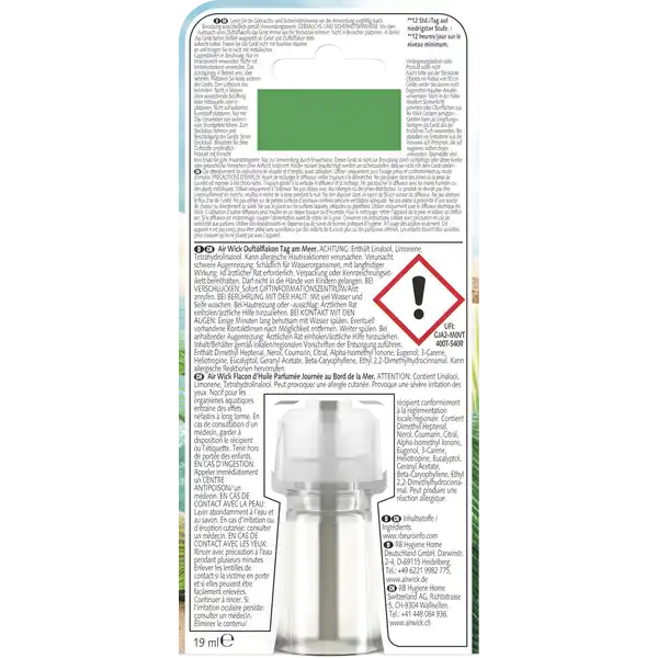 life scents Duftölflakon Nachfüller Tag am Meer
