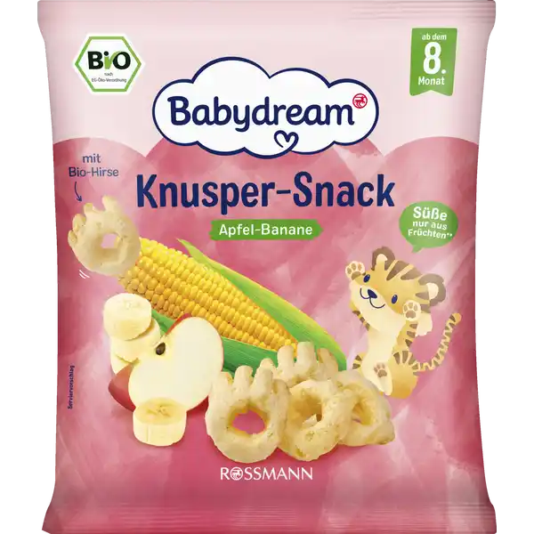 Bio Knusper-Snack Apfel-Banane