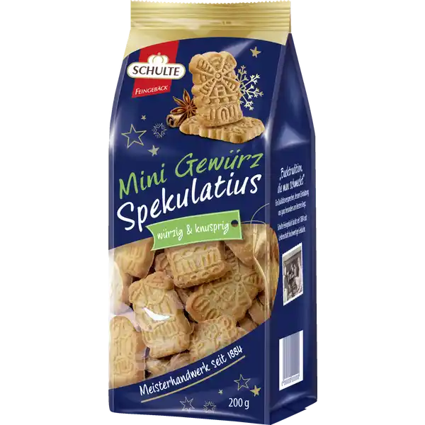 Mini Gewürz-Spekulatius