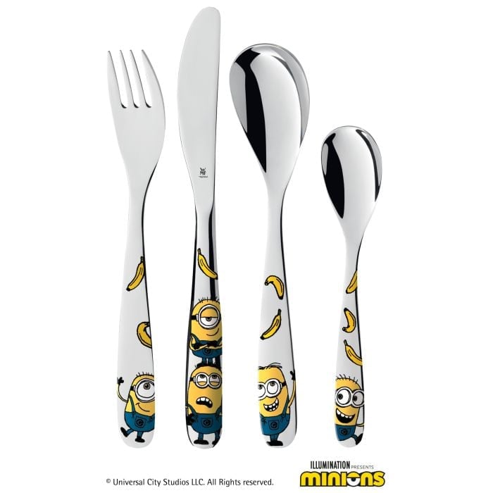 Kids cutlery set Minions, 4-piece