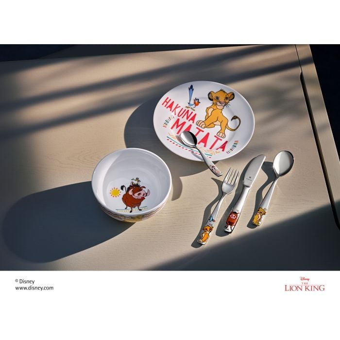 Kids cutlery set Disney Lion King, 6-piece