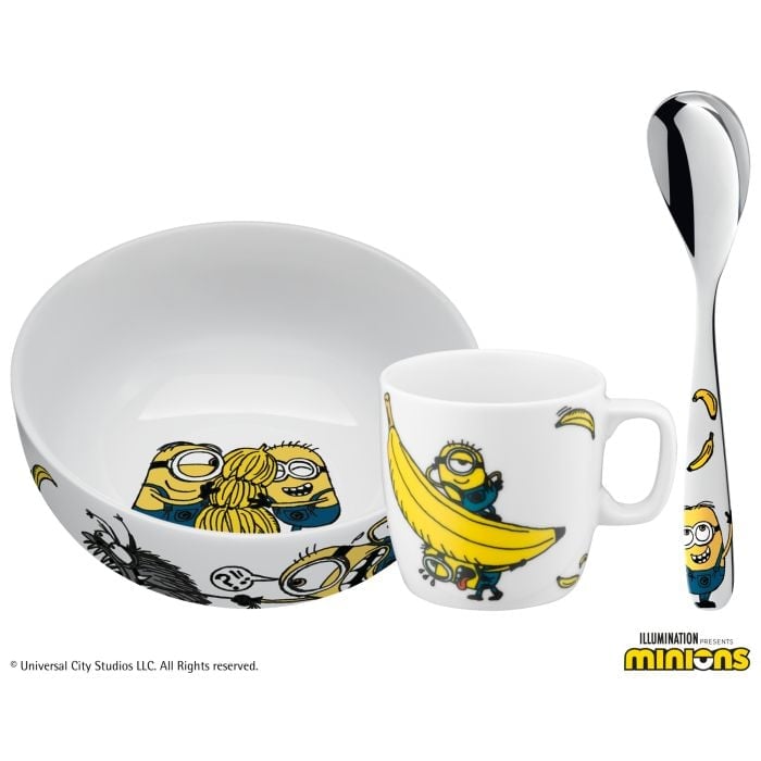 Kids Breakfast set Minions, 3-piece
