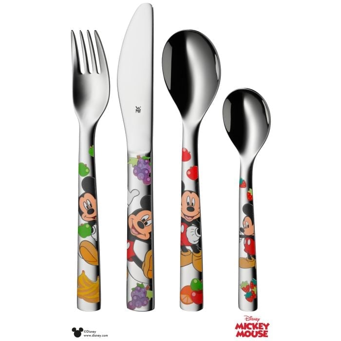 Kids cutlery set Disney Mickey Mouse, 4-piece