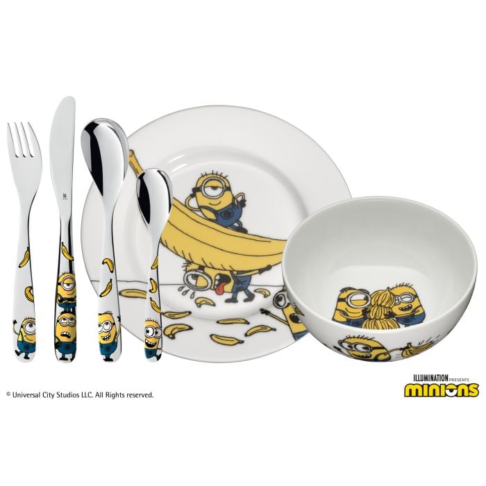 Kids cutlery set Minions, 6-piece