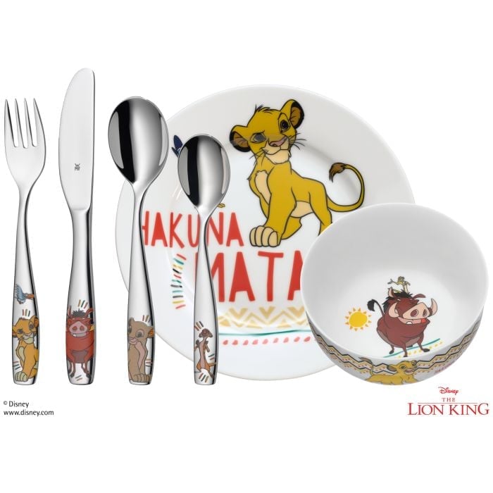 Kids cutlery set Disney Lion King, 6-piece