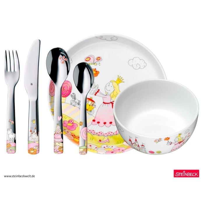 Kids cutlery set Princess Anneli, 6-piece