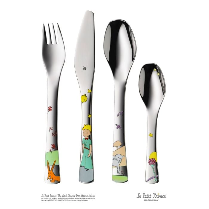Kids cutlery set The Little Prince, 4-piece