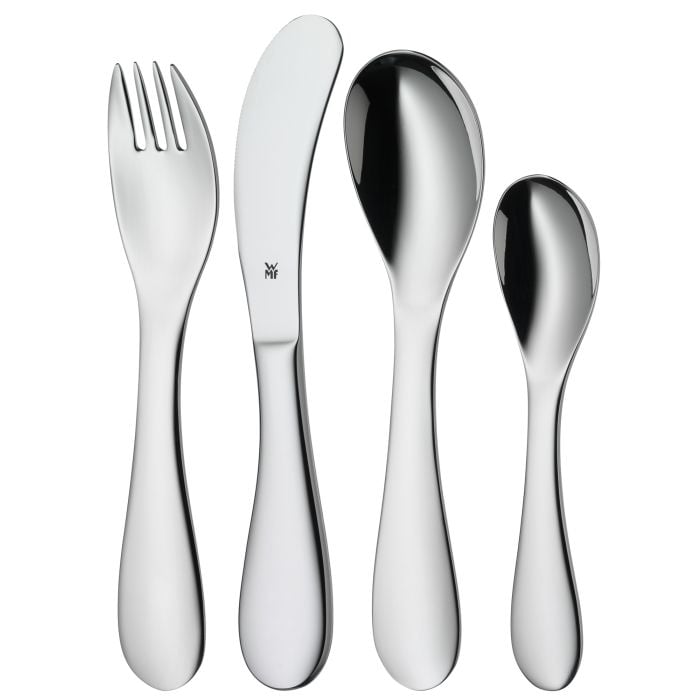 Kids cutlery set Knuddel, 4-piece