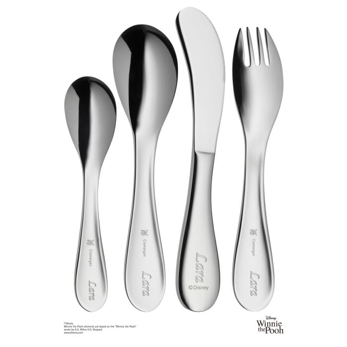 Kids cutlery set Knuddel, 4-piece