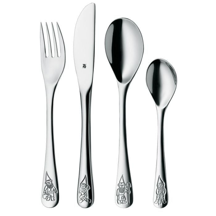 Kids cutlery set Zwerge, 4-piece