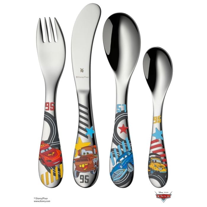 Kids cutlery set Disney Cars, 4-piece