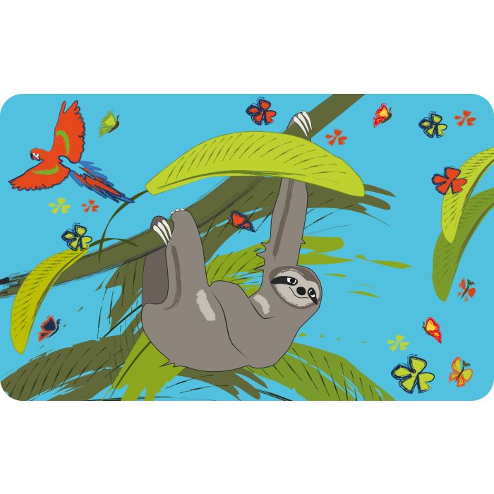 Kids cutlery set Sloth Tommi, 4-piece