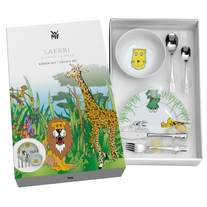 Kids Cutlery Set Safari, 6-piece